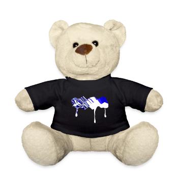symbole de ligne - Nounours - noir - Devant
