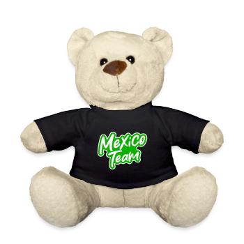 Mexico Team - Teddy Bear - black - Front