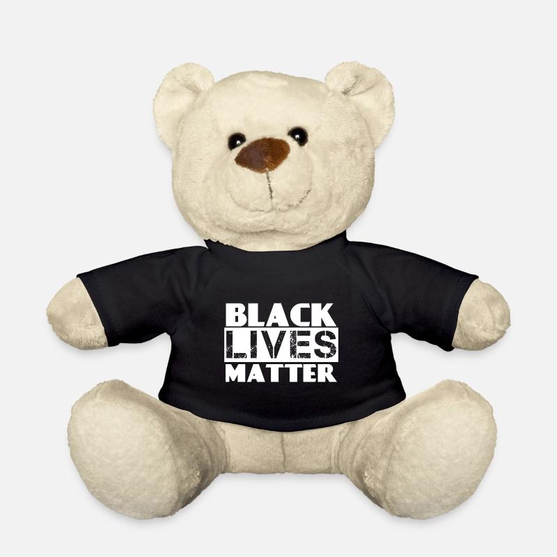#BLACK LIVES MATTER - Nounours - noir