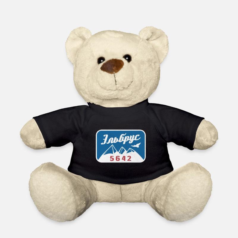 Elbrus Kaukasus Chechnya Chechen Dagestan - Teddy - Schwarz