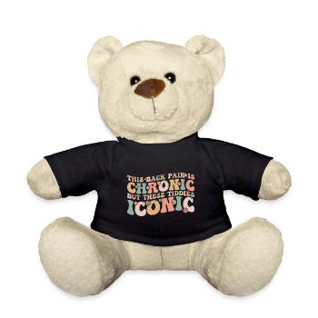 Diese Rückenschmerzen sind chronisch, aber diese Tiddies sind ikonisch - Teddy - Schwarz - Vorne