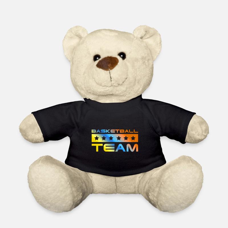 Basketball Crew Colorful - Teddy Bear - black