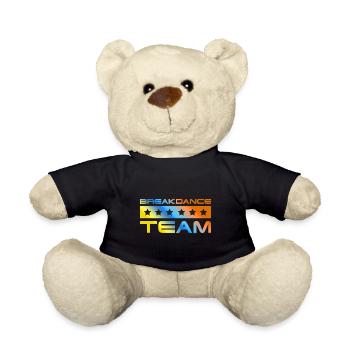 Breakdance Crew Bunt - Teddy - Schwarz - Vorne