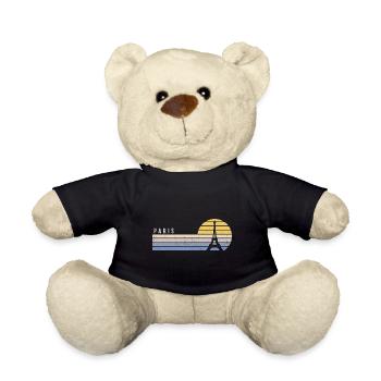 Île-de-France Frankreich Paris Franzose - Teddy - Schwarz - Vorne