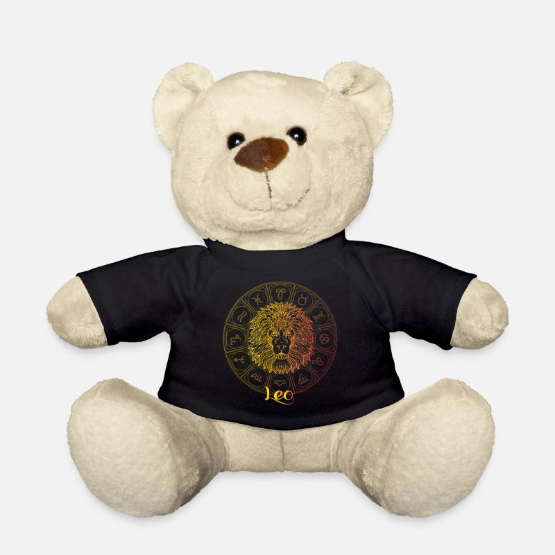 Leos Sternzeichen - Teddy - Schwarz