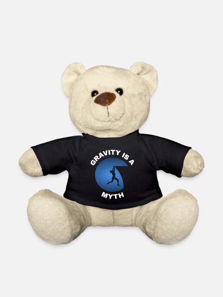 Gravity is a Myth - Teddy Bear - black