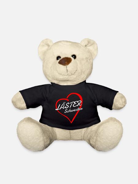 Läster Schwester Herz - Teddy - Schwarz