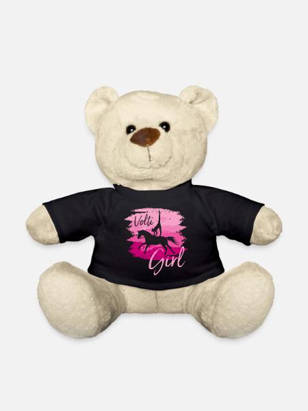 Volti Girl Pferdesport Voltigieren by TinaShirts - Teddy - Schwarz