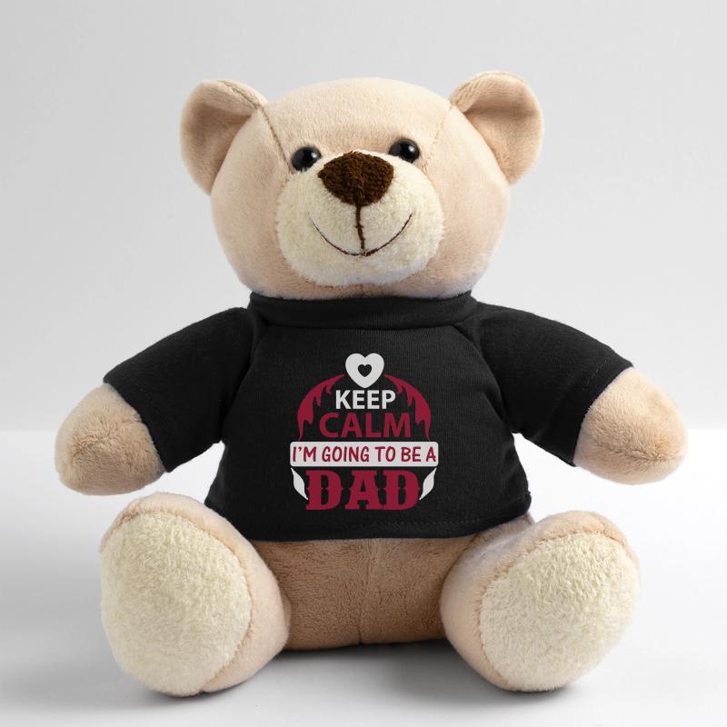 KEEP CLAM I M GOING TO BE DAD Teddy