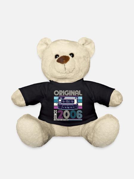 Original 2006 16. Geburtstag Geschenk Herren - Teddy - Schwarz