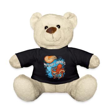 Nautilus et poulpe sont mes animaux préférés - Nounours - noir - Devant