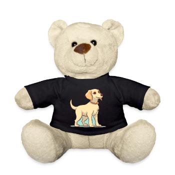 Conception de chien mignon pour les propriétaires de chiens - Nounours - noir - Devant