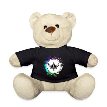Wikinger Helm - Teddy - Schwarz - Vorne