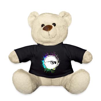 Sunglasses Icon Icon - Teddy Bear - black - Front