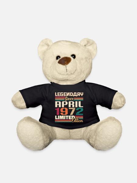 Legenden Werden Im April 1972 Geboren - 1972 - Teddy - Schwarz