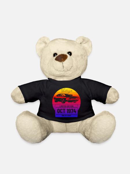 OCT 1974 - Teddy Bear - black