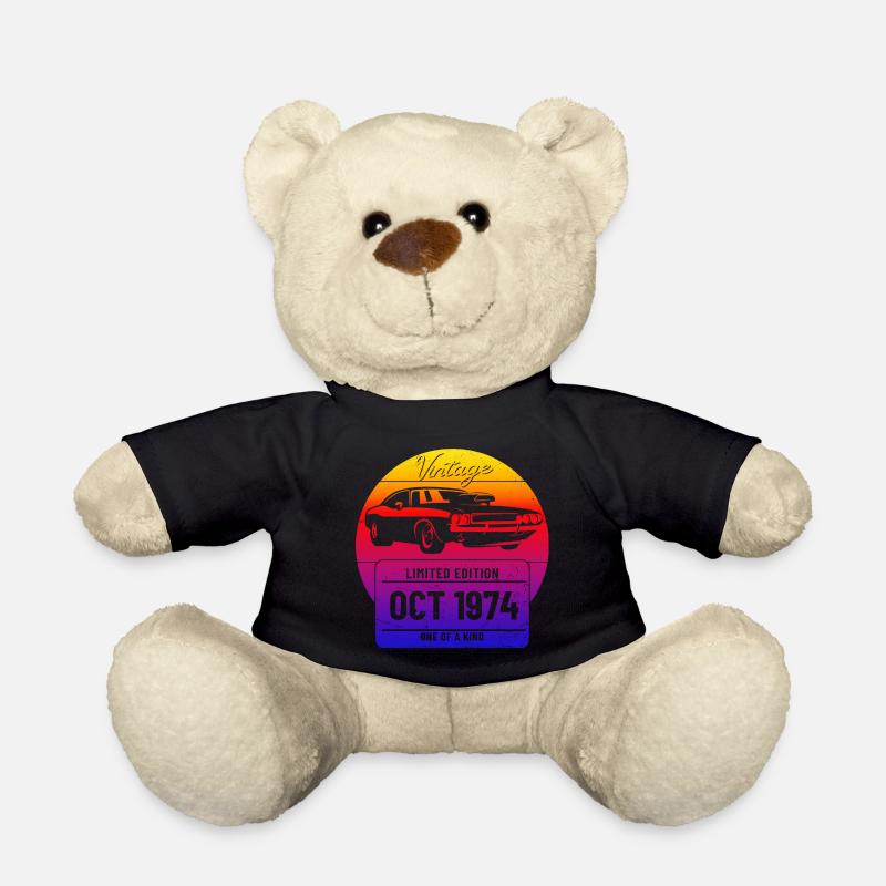 OCT 1974 - Teddy Bear - black
