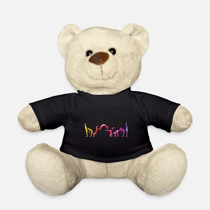 Gymnastics art - Teddy Bear - black