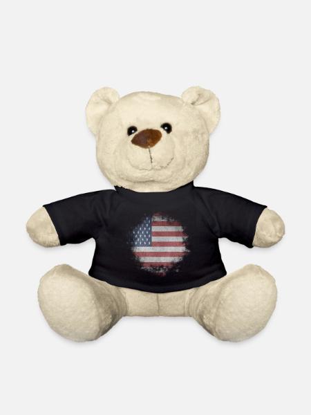 Amerika - Teddy - Schwarz