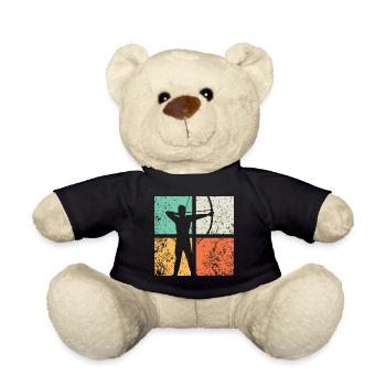 archer - Teddy Bear - black - Front