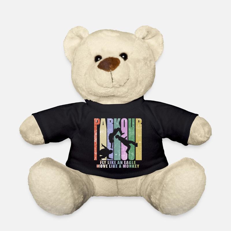 Parkour Freerunner - Teddy Bear - black