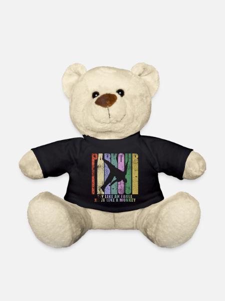 Parkour Freerunner Traceur Le Parcour - Teddy - Schwarz