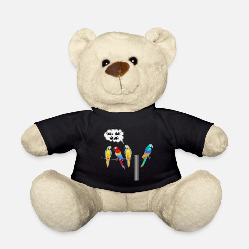 wlan unter Papageien - Teddy - Schwarz