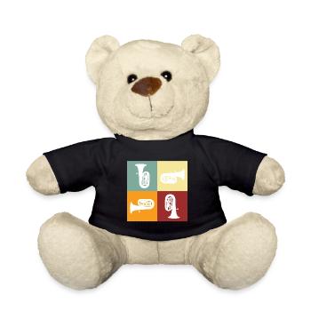 Tuba - Teddy - Schwarz - Vorne