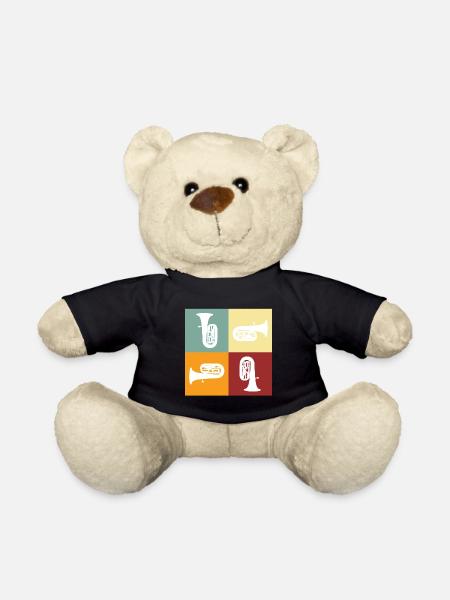 tuba - Teddy Bear - black