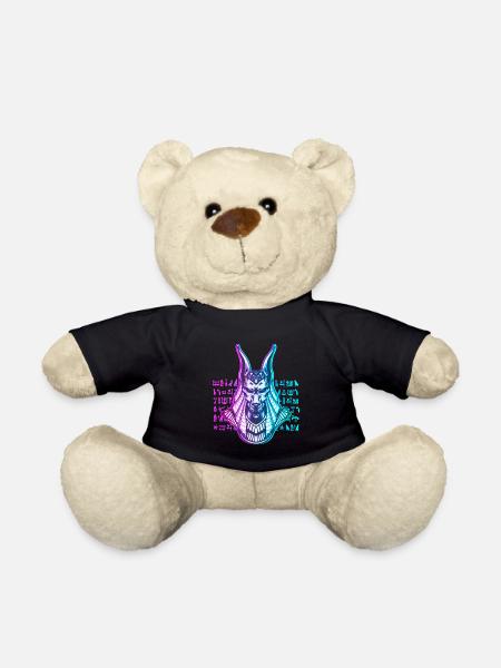 Anubis Gott Ägypten - Teddy - Schwarz