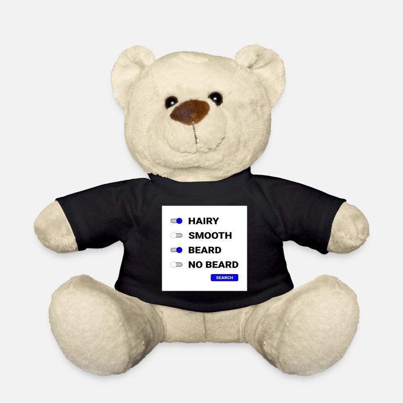 Gay Bear Dating App Preferences - Teddy - Schwarz