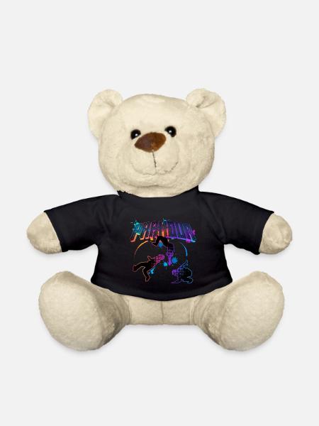 Parkour Freerunner Traceur Le Parcourshirt - Nounours - noir