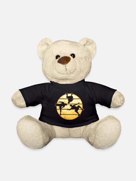 Parkour Freerunner Traceur Le Parcour Gold - Teddy - Schwarz