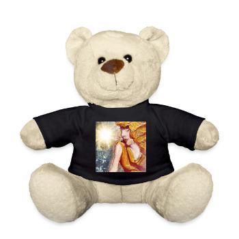 Frau in der Sonne - Teddy - Schwarz - Vorne