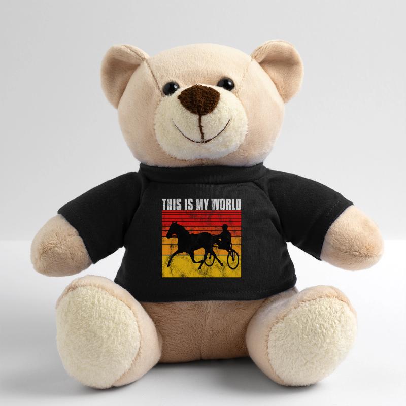 This is my World Trabrennen Trabreiten Retro Teddy