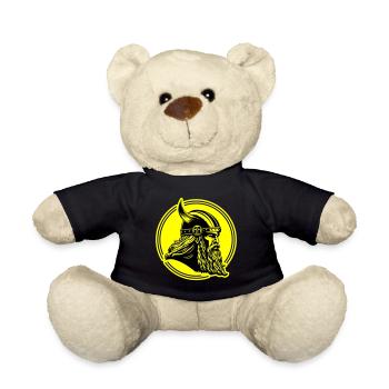 Viking Head Warrior Viking - Nounours - noir - Devant