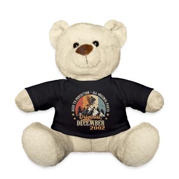 December 2002 Jubilee 2002 Legends December - Teddy Bear - black - Front