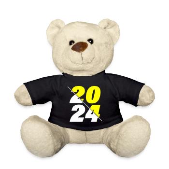 Année 2024 - Nounours - noir - Devant