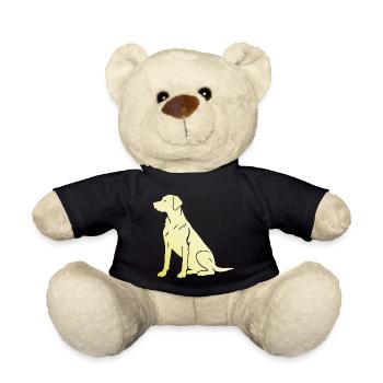 Teckel Teckel Silhouette Chien Silhouette - Nounours - noir - Devant