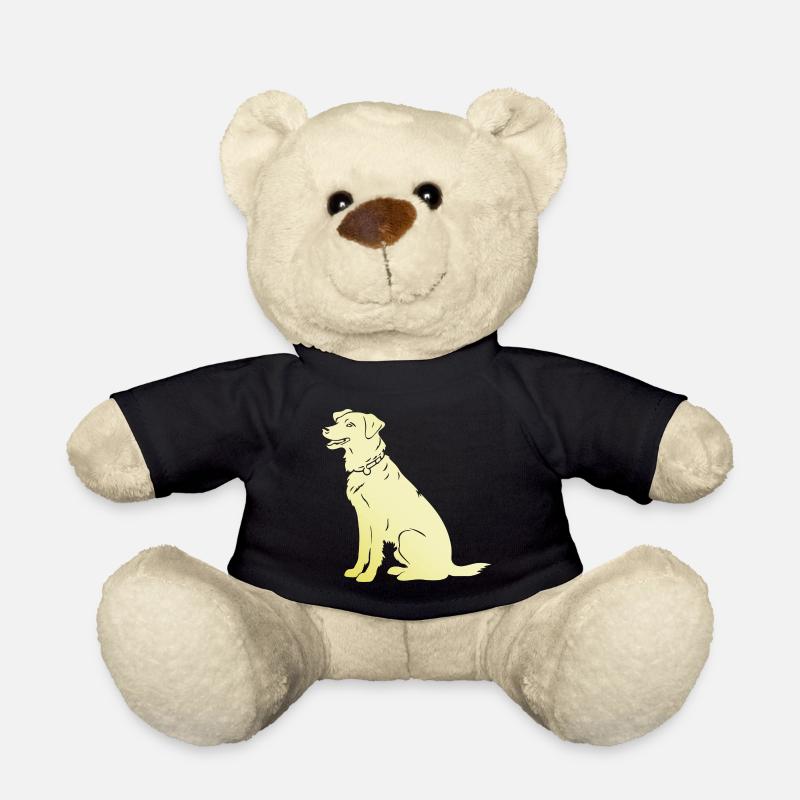 Border Collie Hund Silhouette - Teddy - Schwarz