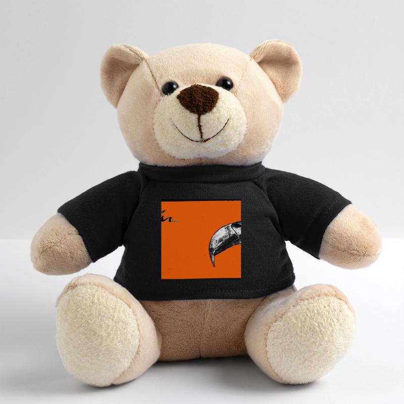 Beak Original Artwork Teddy Bear
