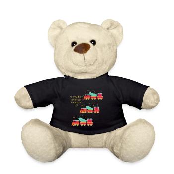 LE TRAIN DU BONHEUR BEAUCOUP - Nounours - noir - Devant