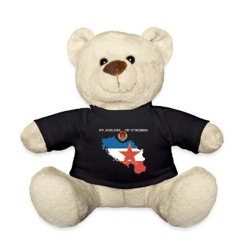 Yugoslavia SFRJ Jugo Kosovo Geschenk Tito - Teddy - Schwarz - Vorne