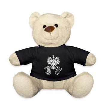 Vogel Hessen Hessisch Babbel Apfelwein Appelwoi - Teddy - Schwarz - Vorne