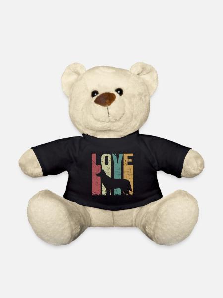 Harzer Fuchs Love Retro Vintage - Teddy - Schwarz