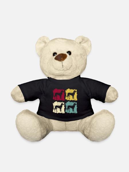 Beauceron Retro Vintage - Teddy - Schwarz