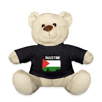 Palestine - Teddy Bear - black - Front