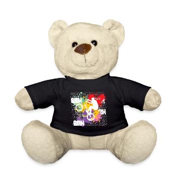 Bmx - Teddy Bear - black - Front