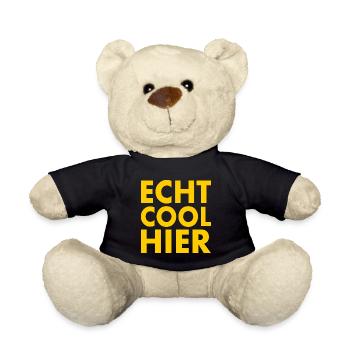 Echt cool hier - Teddy - Schwarz - Vorne