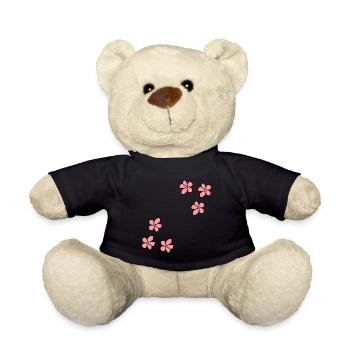 Fleurs Fleur Rose Plante Symbole Nature - Nounours - noir - Devant